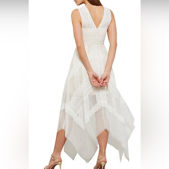 BCBG Maxazria lace&tulle wedding, evening, prom maxi dress XS - Picture 2 of 13